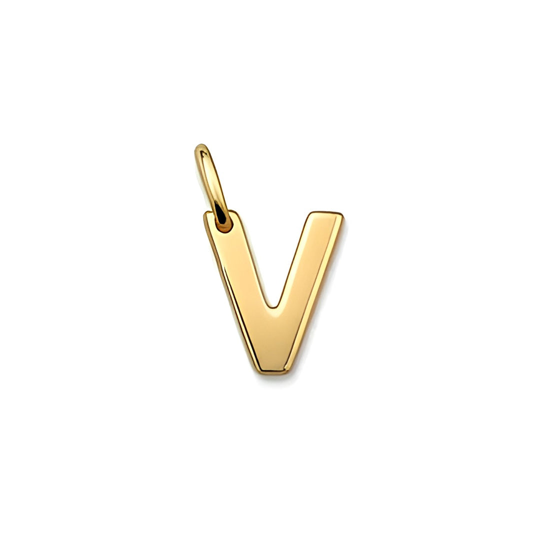 Charm letter V