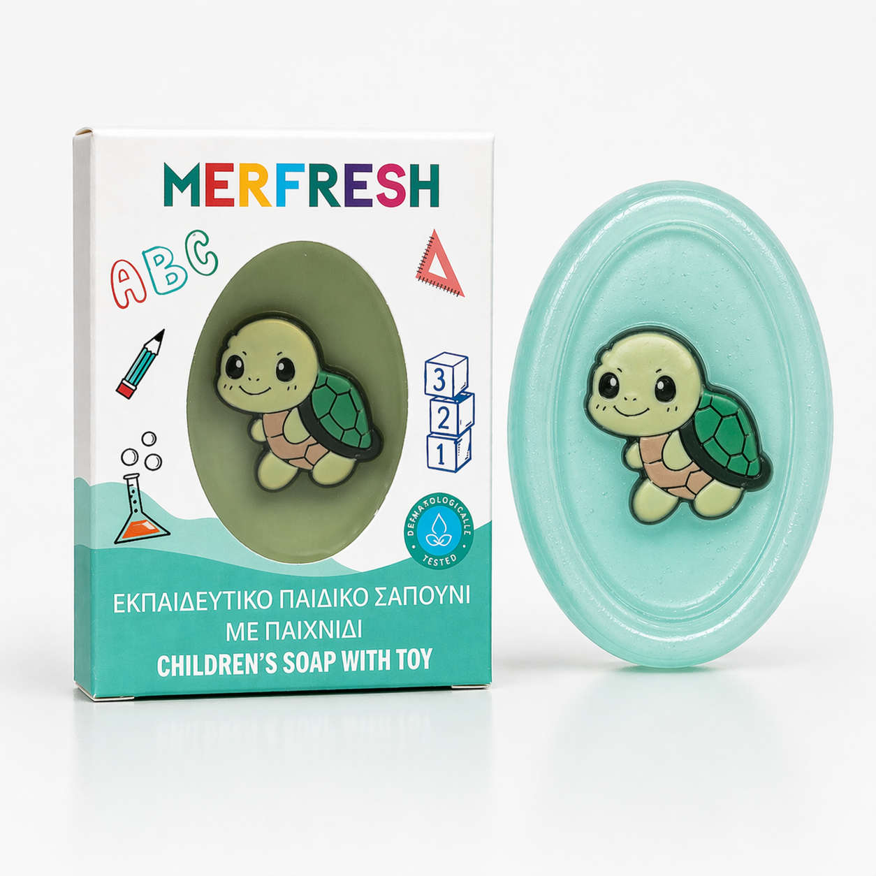 Εκπαιδευτικό Παιδικό Σαπούνι Merfresh 50gr