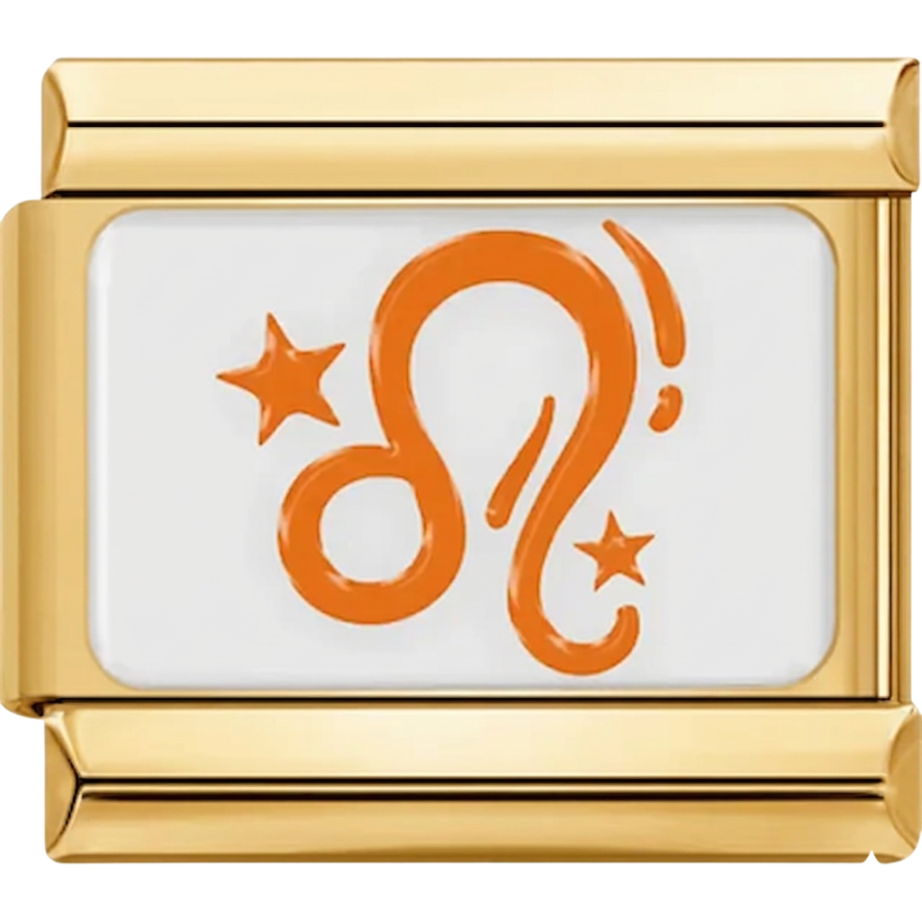 Leo Zodiac Italian Charm