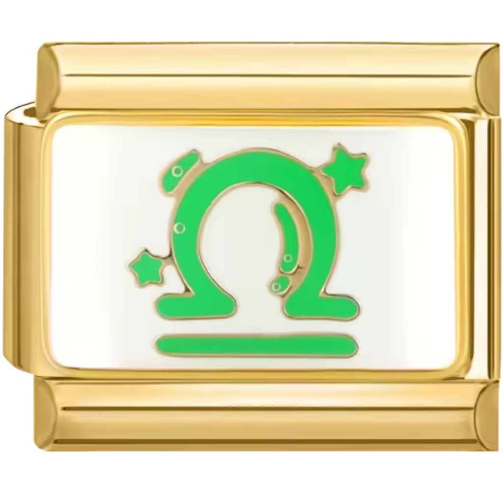 Libra Zodiac Italian Charm