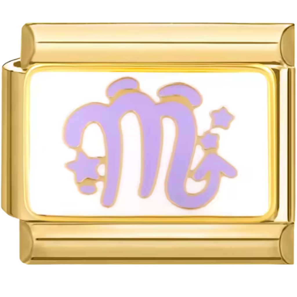 Scorpio Zodiac Italian Charm