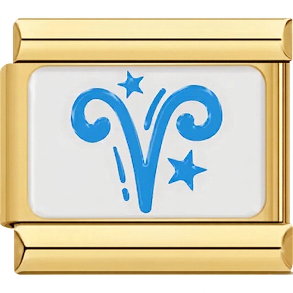 Aries Zodiac Italian Charm