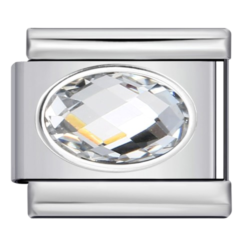 Diamond Italian Charm