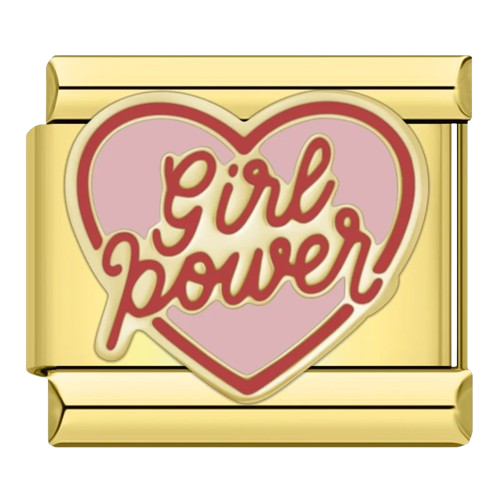 Girl Power Italian Charm