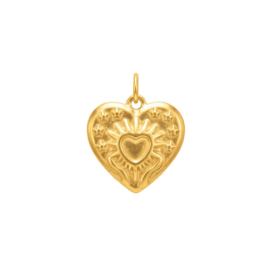 Charm 3D heart