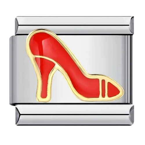 Red Heel Italian Charm