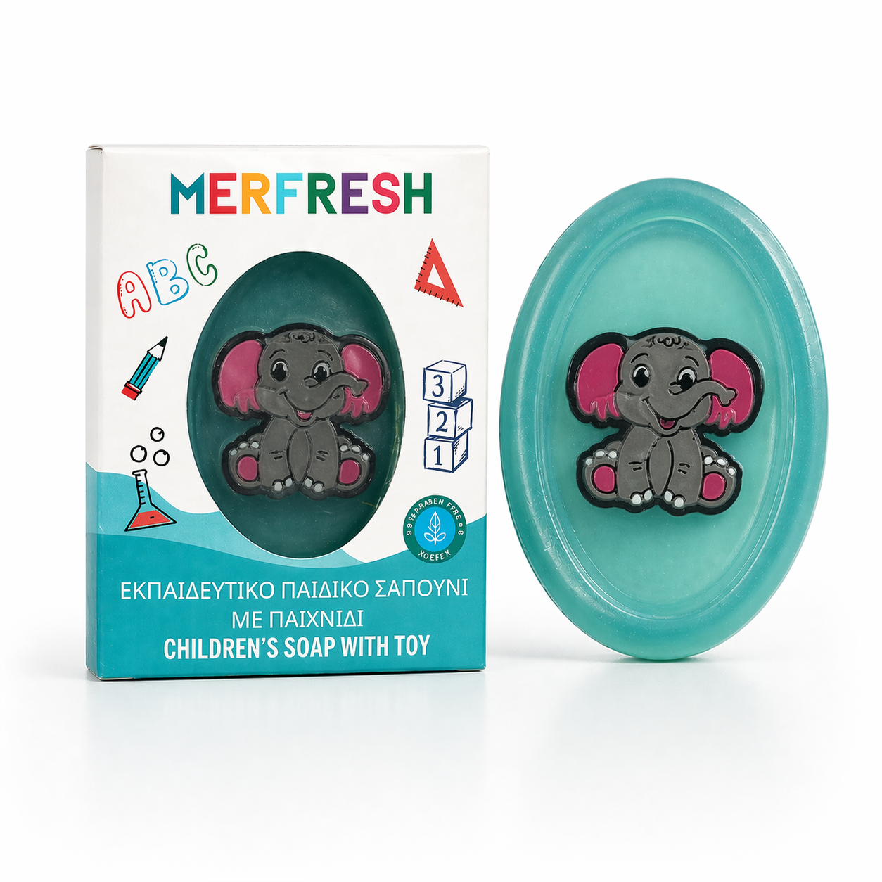 Εκπαιδευτικό Παιδικό Σαπούνι Merfresh 50gr