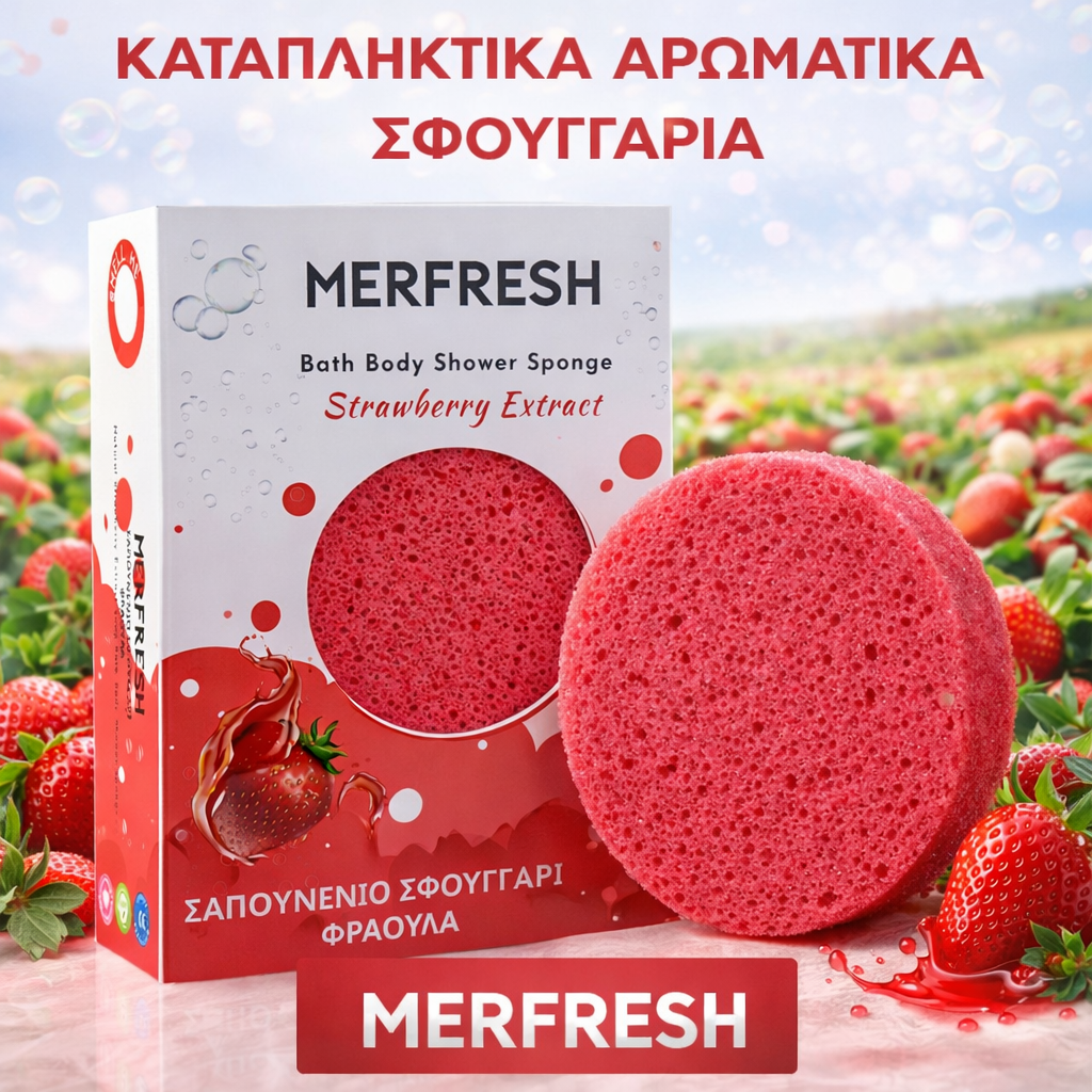 Σαπουνένιο Σφουγγάρι Merfresh 125gr