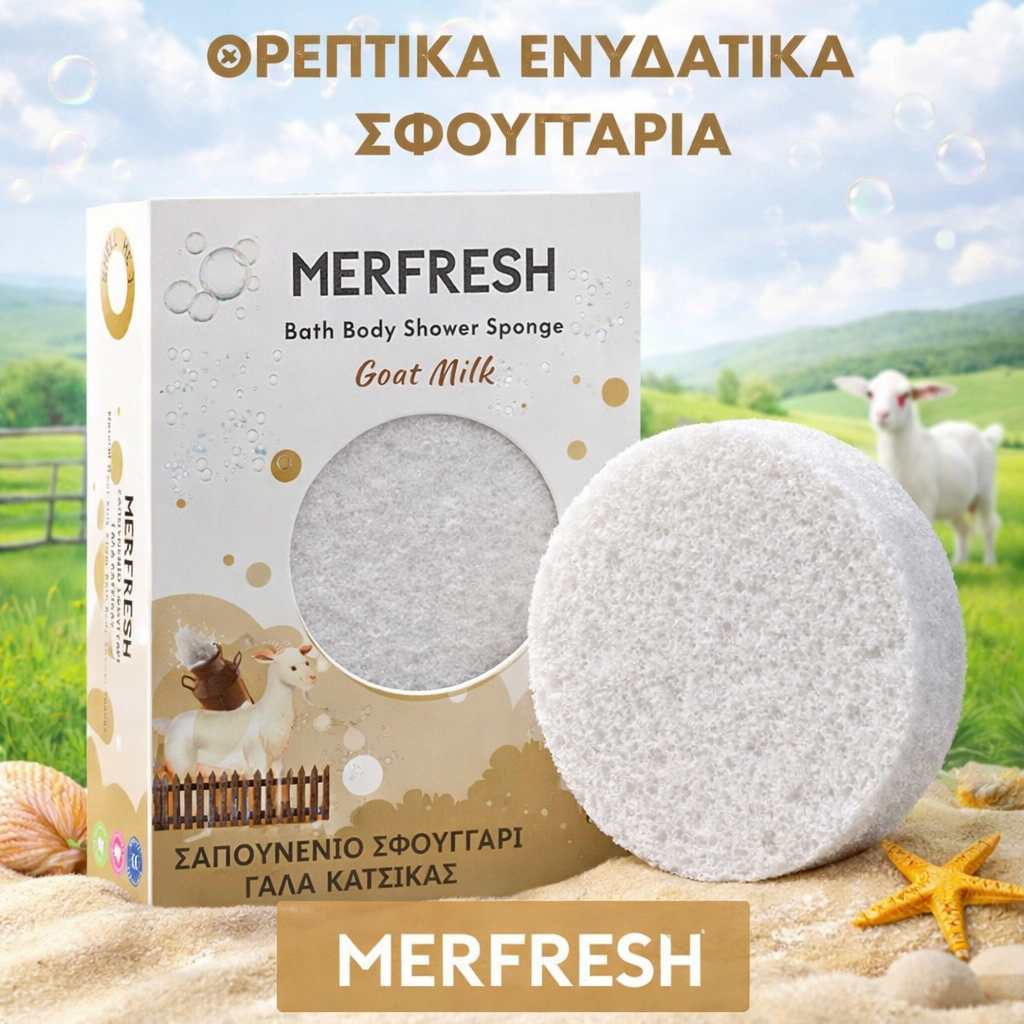 Σαπουνένιο Σφουγγάρι Merfresh 125gr