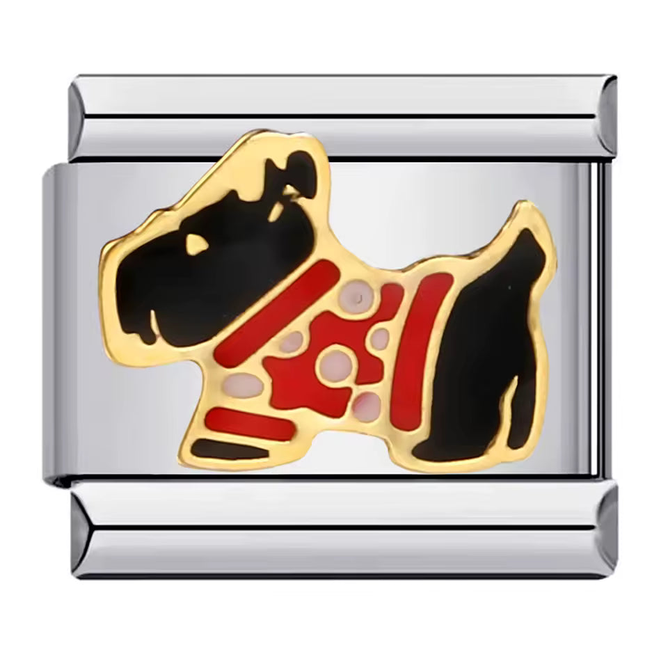 Dog Italian Charm