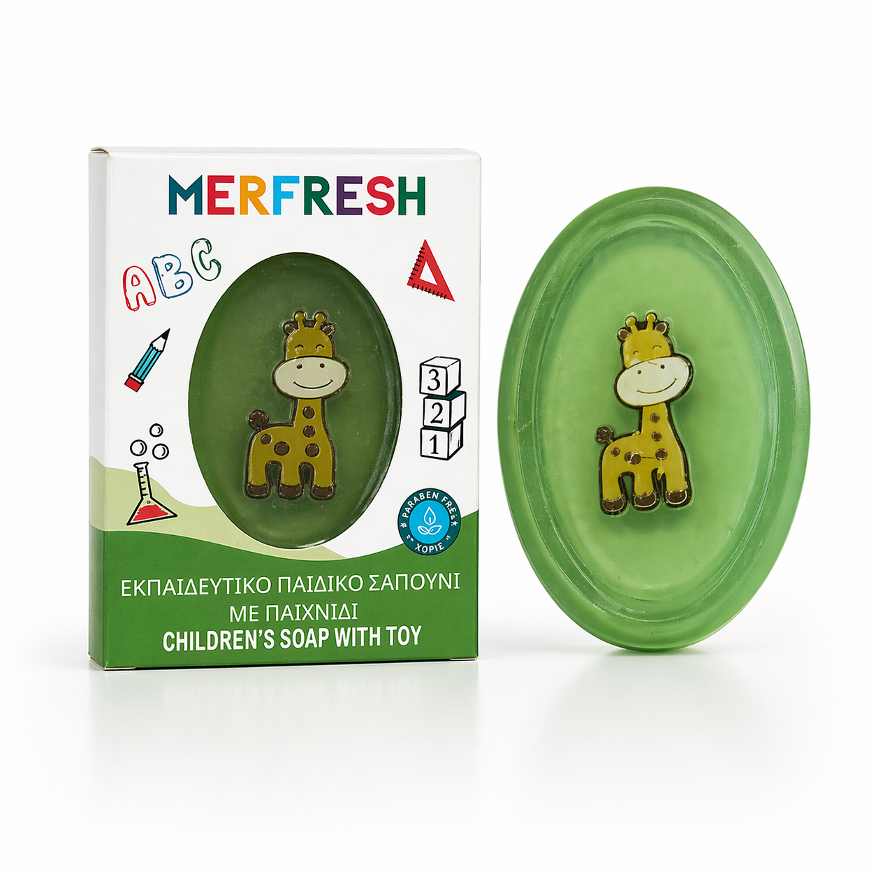 Εκπαιδευτικό Παιδικό Σαπούνι Merfresh 50gr