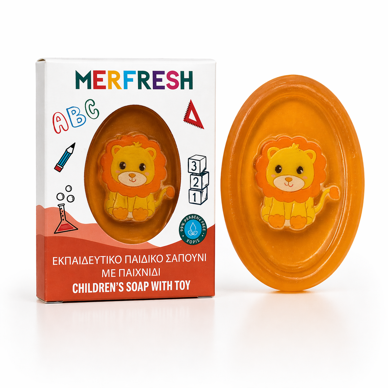 Εκπαιδευτικό Παιδικό Σαπούνι Merfresh 50gr