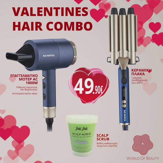 VALENTINE'S HAIR COMBO
