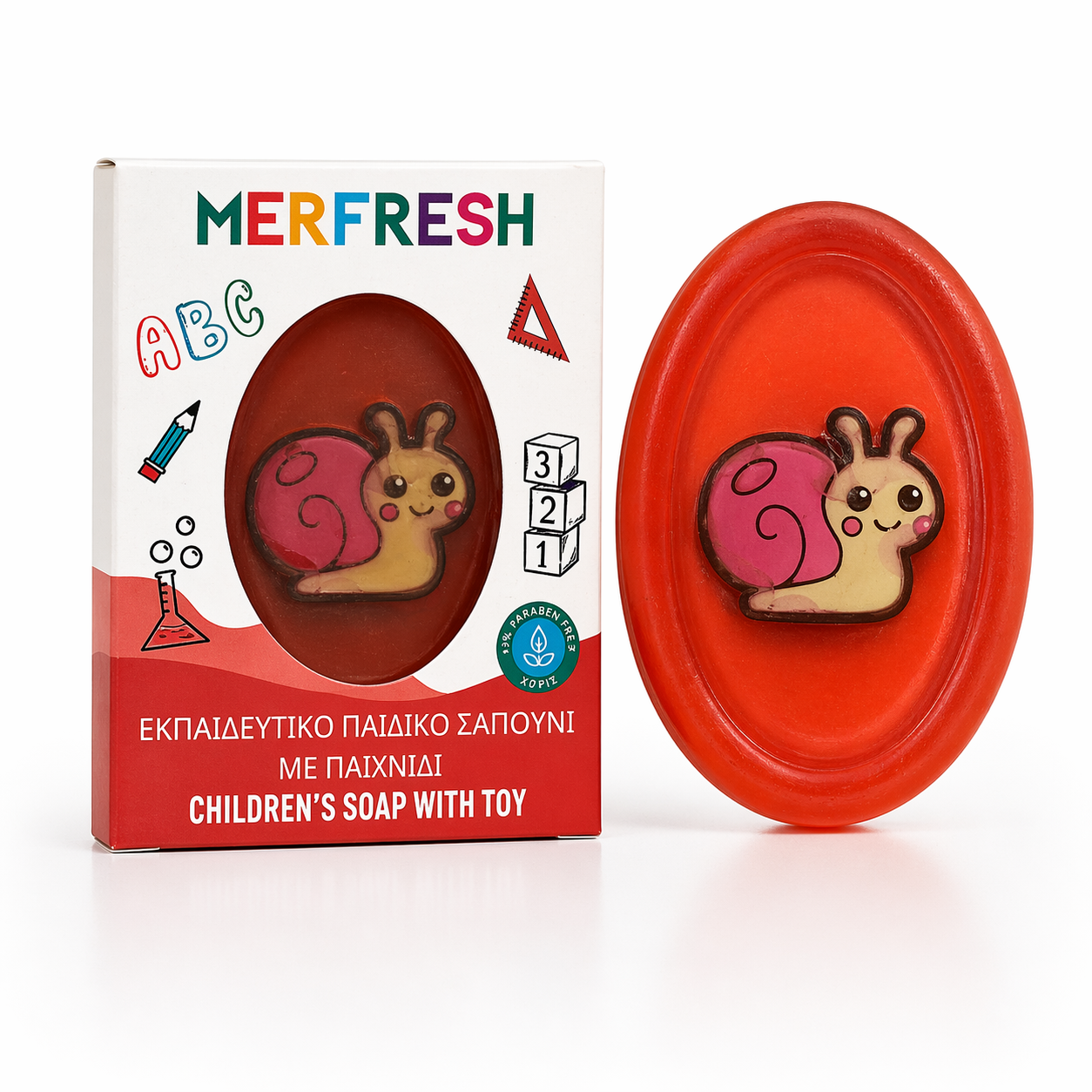 Εκπαιδευτικό Παιδικό Σαπούνι Merfresh 50gr